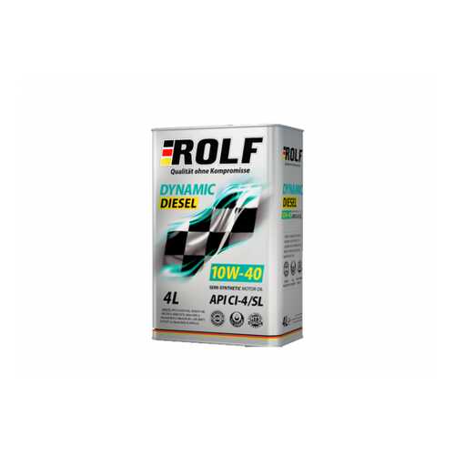 Моторное масло ROLF KRAFTON P5 U 10W-40 (Dynamic Diesel SAE 10w40 CI-4/SL) 4л в Лукойл