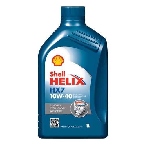 Моторное масло Shell Helix HX7 10W-40 1л в Лукойл