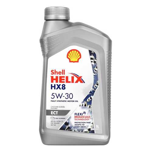 Моторное масло Shell Helix HX8 ECT 5W-30, 1 л, синтетическое в Лукойл