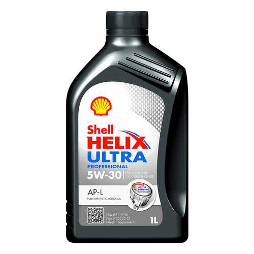 Моторное масло Shell Helix Ultra 5w-30 1л в Лукойл