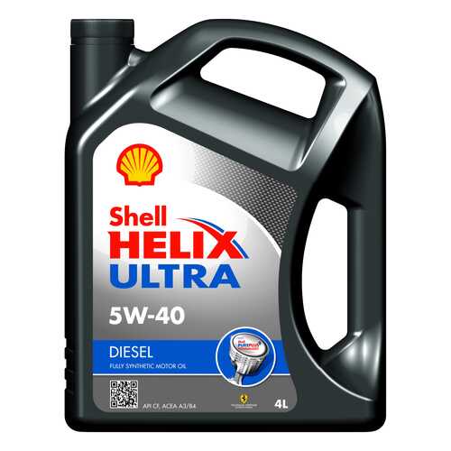 Моторное масло Shell Helix Ultra Diesel 5W-40 4л в Лукойл
