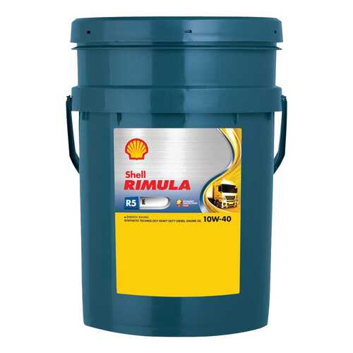 Моторное масло Shell Rimula R5 E 10W-40 20л в Лукойл