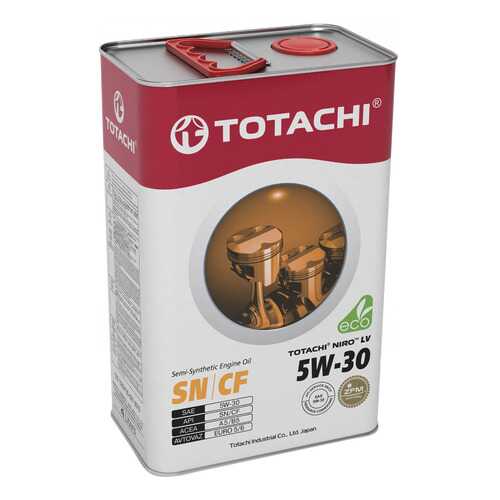 Моторное масло Totachi Niro LV Semi-Synthetic SN/CF 5W-30 4л в Лукойл