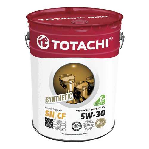 Моторное масло Totachi Niro LV Synthetic SN 5W-30 19л в Лукойл