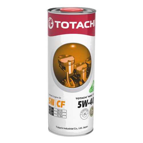 Моторное масло Totachi Niro LV Synthetic SN/CF 5W-40 1л в Лукойл