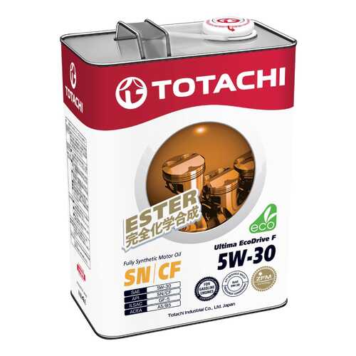 Моторное масло Totachi Ultima EcoDrive F Fully Synthetic SN/CF 5W-30 4л в Лукойл