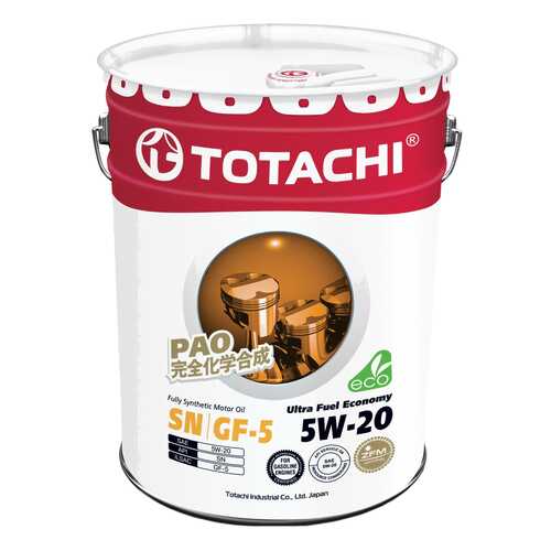 Моторное масло Totachi Ultra Fuel Fully Synthetic SN 5W-20 60л в Лукойл