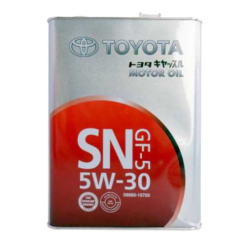 Моторное масло Toyota GF-5 SN 5W-30 4л в Лукойл
