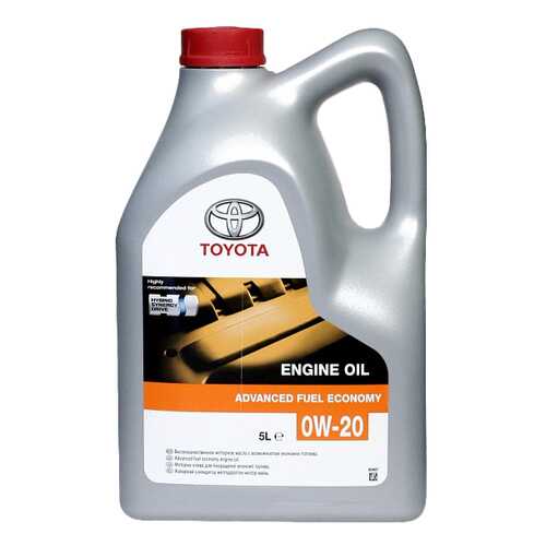 Моторное масло Toyota SN Advanced Fuel Economy 0W-20 5л в Лукойл