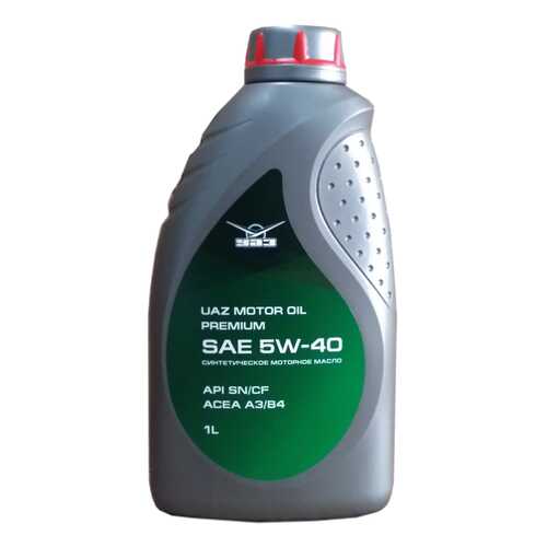 Моторное масло UAZ Premium SAE 5W-40 1л в Лукойл