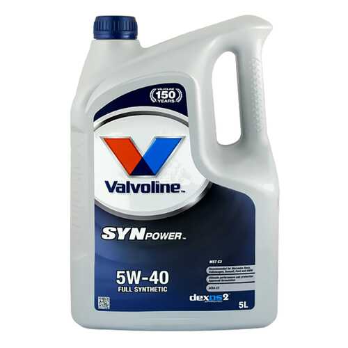 Моторное масло Valvoline SynPower MST 5W-40 C3 5л в Лукойл