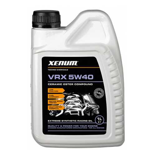 Моторное масло Xenum VRX 5W-40 1л в Лукойл