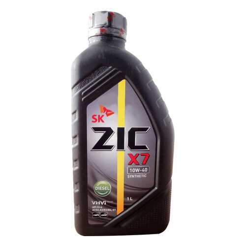 Моторное масло Zic Diesel X7 10W-40 1л в Лукойл