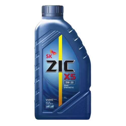 Моторное масло Zic X5 5W-30 1л в Лукойл