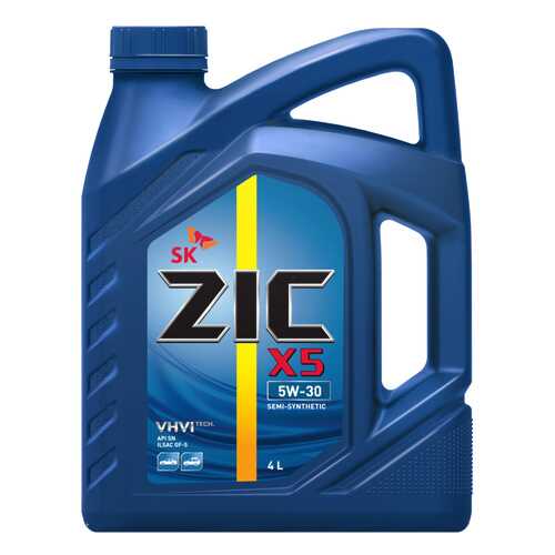 Моторное масло Zic X5 5W-30 4л в Лукойл