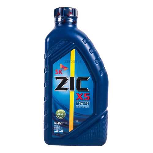 Моторное масло Zic X5 Diesel 10W-40 1л в Лукойл