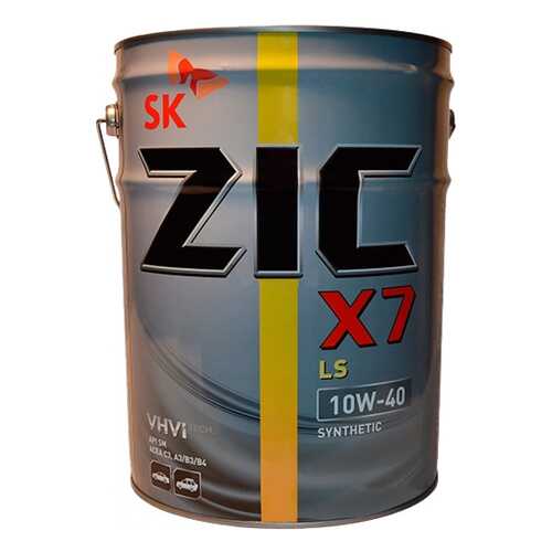 Моторное масло Zic X7 LS 10W-40 20л в Лукойл