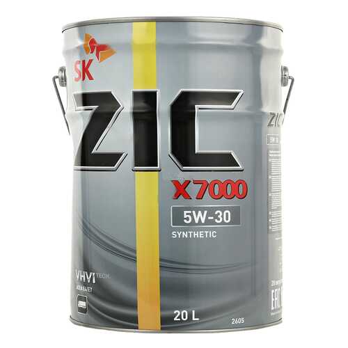 Моторное масло Zic X7000 5W-30 20л в Лукойл