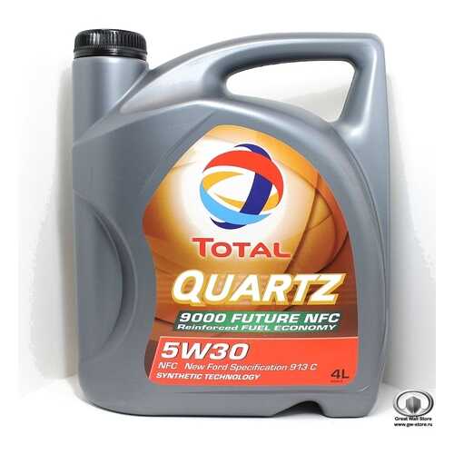 TOTAL 10230501 масло моторное синтетическое quartz future nfc 5w-30 4л ru 183450 10230501 в Лукойл