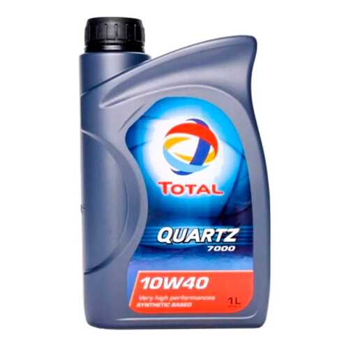 TOTAL 201528 масло моторное total quartz 7000 10w40 полусинтетическое 1 л 201528 в Лукойл