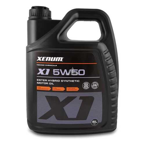 Xenum X1 5W50 Ester Hybrid synthetic motor oil 5L в Лукойл
