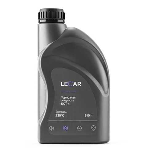 Жидкость тормозная LECAR DOT4 910 г LECAR000021410 в Лукойл