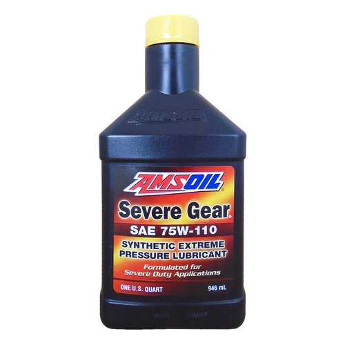 Трансмиссионное масло AMSOIL Severe Gear Synthetic Extreme Pressure Lubricant 75W-110 0,9л в Лукойл