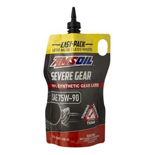 Трансмиссионное масло AMSOIL Severe Gear Synthetic Extreme Pressure Lubricant 75W-90 0,9л в Лукойл