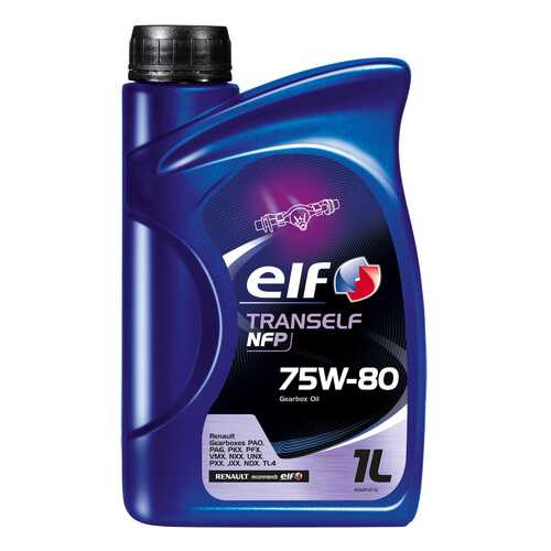 Трансмиссионное масло ELF TRANSELF NFP 75W80 1л (195003) в Лукойл