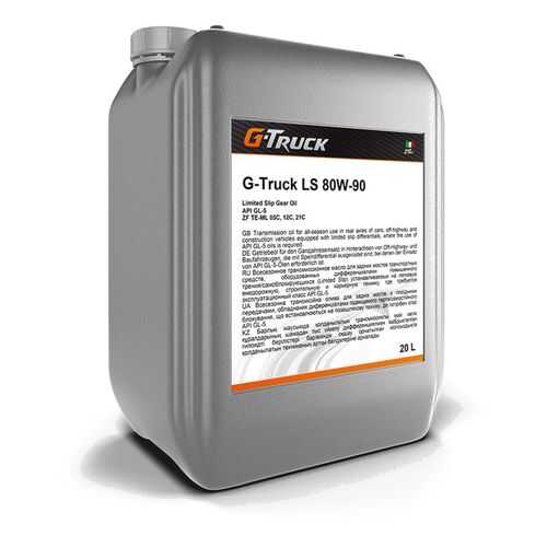 Трансмиссионное масло G-Energy G-Truck LS 80W-90 кан.20л (18 300 г) в Лукойл
