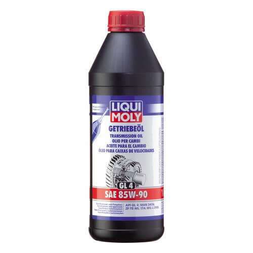 Трансмиссионное масло LIQUI MOLY Getriebeoil 85W90 1л 1954 в Лукойл