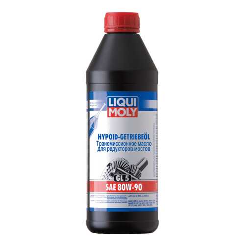 Трансмиссионное масло LIQUI MOLY Hypoid-Getriebeoil 80W90 1л 3924 в Лукойл