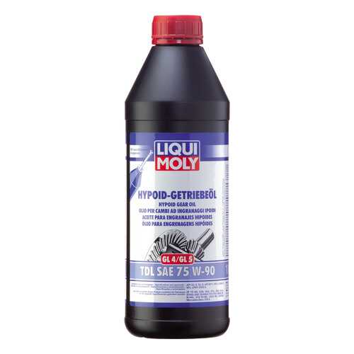 Трансмиссионное масло LIQUI MOLY Hypoid-Getriebeoil TDL 75w90 1л в Лукойл