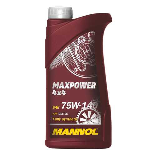 Трансмиссионное масло MANNOL 75w140 1л 1236 в Лукойл