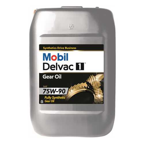 Трансмиссионное масло Mobil Delvac 1 Gear Oil LS 75w90 20л 153467 в Лукойл