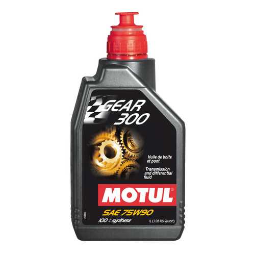 Трансмиссионное масло MOTUL Gear 300 75w90 1л 105777 в Лукойл