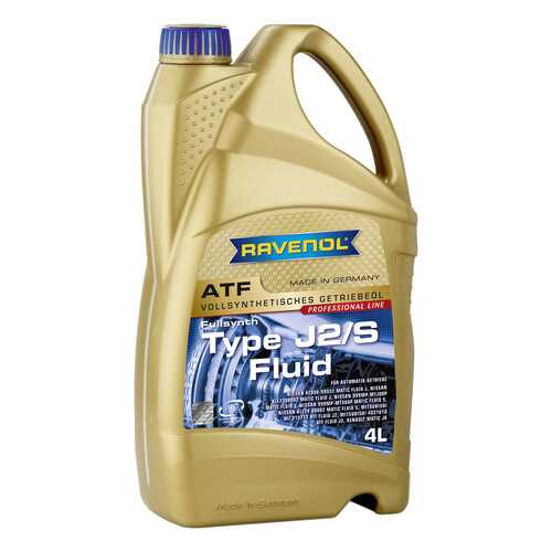 Трансмиссионное масло RAVENOL ATF J2/S 4л 1211115-004-01-999 в Лукойл