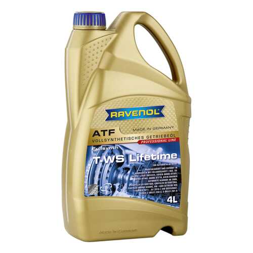 Трансмиссионное масло RAVENOL ATF T-WS Lifetime 4л 1211106-004-01-999 в Лукойл
