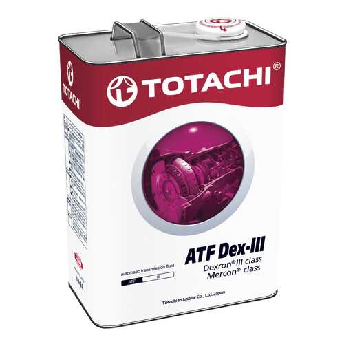 Трансмиссионное масло TOTACHI ATF DEXRON-III 4л 4562374691186 в Лукойл