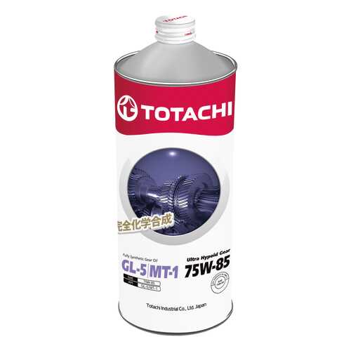 Трансмиссионное масло TOTACHI Ultra Hypoid Gear Fully Syn 75w85 1л 4562374691872 в Лукойл