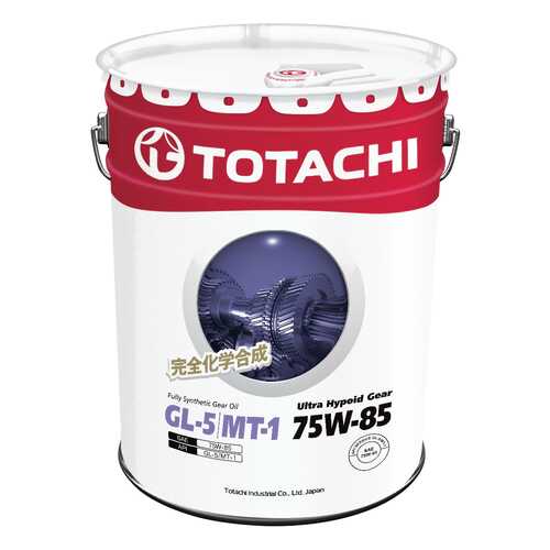 Трансмиссионное масло TOTACHI Ultra Hypoid Gear Fully Syn 75w90 20л 4562374691896 в Лукойл