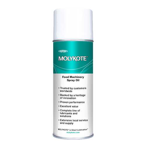 Универсальное масло Molykote Food Machinery Spray Oil (400 мл) в Лукойл