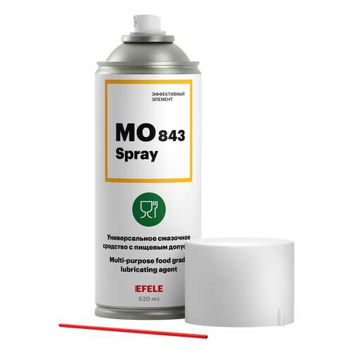 Универсальное масло с пищевым допуском EFELE MO-843 SPRAY (520 мл) в Лукойл