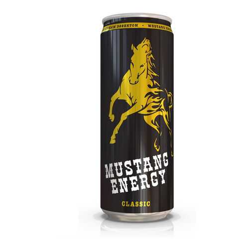 Mustang Energy Энергетический напиток Mustang Energy, Classic, 0,5 в Лукойл