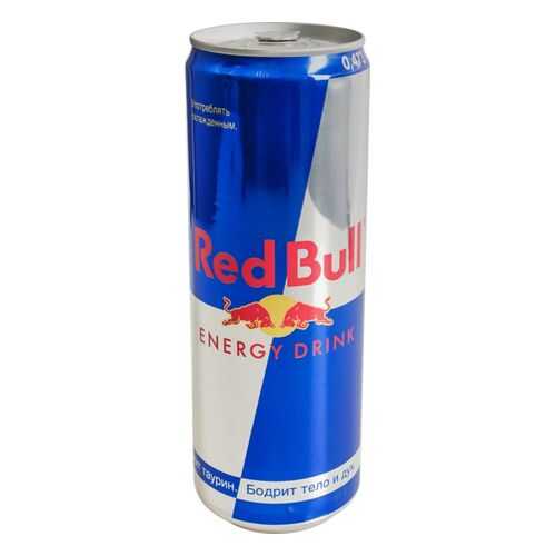 Напиток энергетический Red Bull жестяная банка 0.473 л в Лукойл
