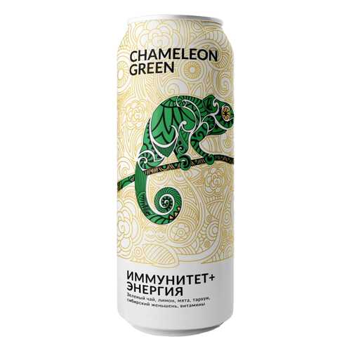 Напиток Green Chameleon энергетический без сахара лимон, тархун 500 мл в Лукойл