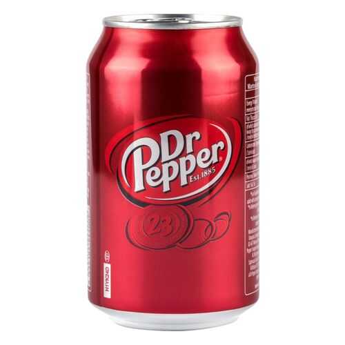 Напиток безалкогольный Dr.Pepper сильногазированный жестяная банка 0.33 л в Лукойл