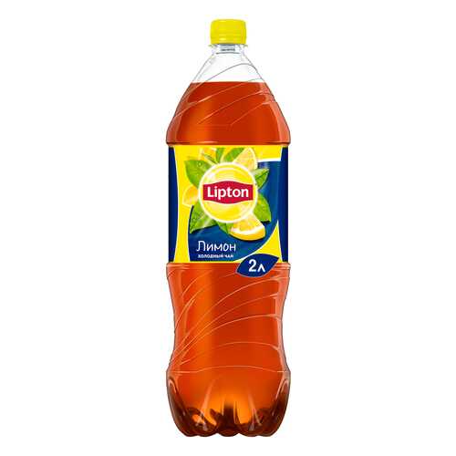 Чай черный Lipton лимон 2 л в Лукойл