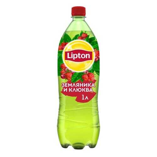 Чай зеленый Lipton клюква-земляника 1 л в Лукойл