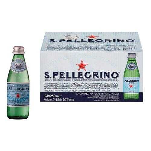 Минеральная вода газ S.Pellegrino 0.5 л стекло по 24 шт в Лукойл